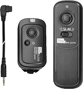 Amazon.com : Pixel 2.4GHz Wireless Remote Shutter Release Romote Control S1 for Sony A300 A350 A400 A450 A500 A550 A560 A580 A700 A850 A900 A33 A35 A37 A55 A57 A65 A67 A77 A77M2 A99 A99M2 Replaces Sony RM-L1AM : Electronics