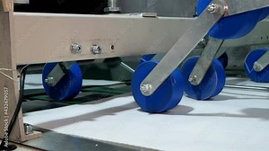 Conveyor line for the production of bags for cereals. Enterprise for the production of containers, polyethylene bags, big bags.