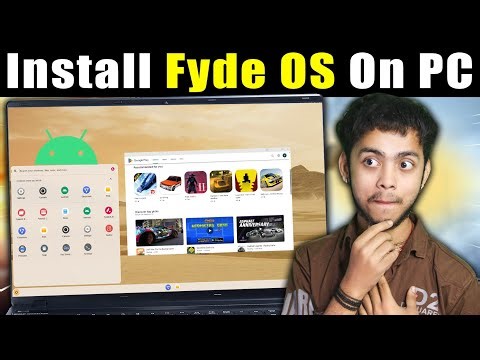How To Install Fyde OS In PC/Laptop - [Android OS🔥] - Download & Install Fyde Os