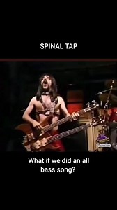 🎸👉 Spinal Tap are an English heavy metal band created by the American comedians and musicians of The T.V. Show who wrote and performed original songs as the band: Michael McKean, as the lead singer and guitarist David St. Hubbins; Christopher Guest, as the guitarist Nigel Tufnel; and Harry Shearer, as the bassist Derek Smalls. They are characterized as "one of England's loudest bands". Spinal Tap first appeared on the 1979 ABC television sketch comedy pilot The T.V. Show, starring Rob Reiner. 