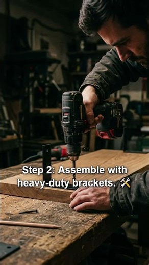 $20 DIY Desk Build #diywoodworking #woodcraft #usa #shorts