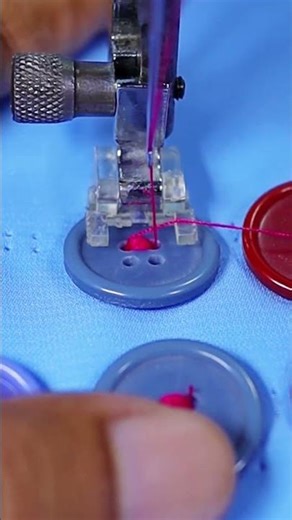 Reliable Button Sewing Semi Manual Machine #sewing #machine