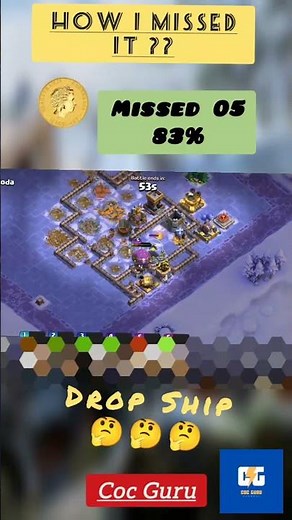 How I Missed It 5 #clashofclans #clashofclansattacks #coc #cocgameplay #supercell #gaming #games