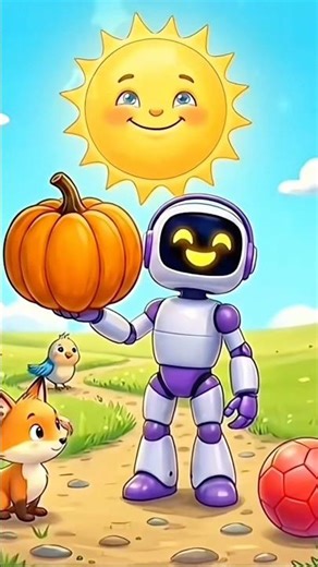 Culori 🎨 Culori! Hai să cântăm cu Roboțilă 🤖 | Cântec educativ pentru copii