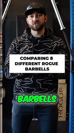 Comparing 8 Different Rogue Fitness Barbells