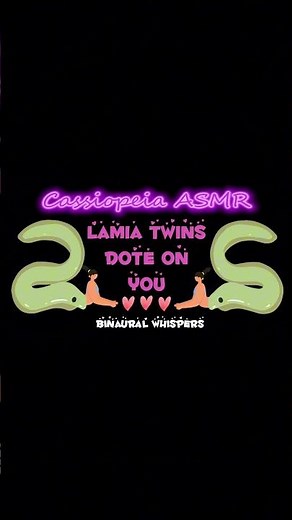 FF4M "Lamia Twins Dote On You In Their Coils" ASMR Constricting Girlfriend RP Binaural Comforting 3