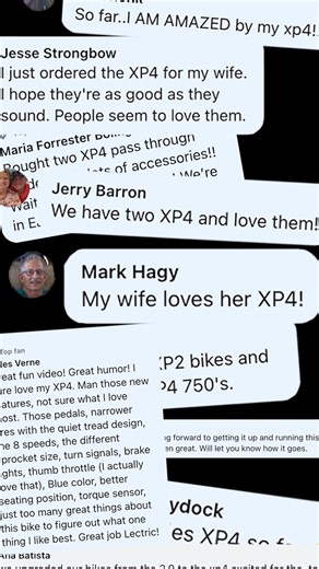 7.2K views · 23 reactions | Our riders can’t stop talking about the new XP4… and we don’t blame them! With bigger battery and motor options (plus 4 unique colors), there’s a lot to love 朗 Which color are you riding first?  https://lectricebikes.com/collections/xp4-ebikes | Lectric eBikes | Facebook