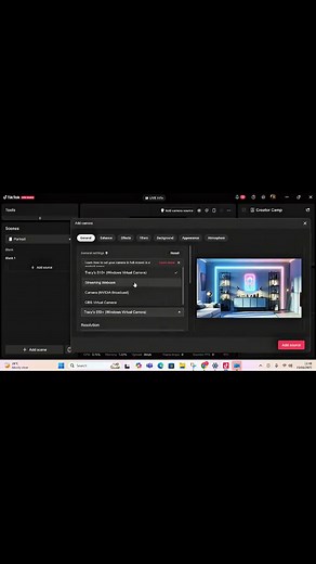 How to Stream Games on TikTok Live with Facecam (PC)