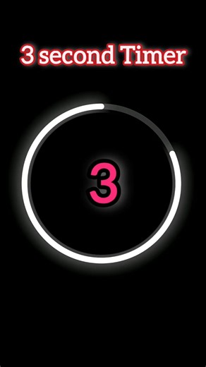 3 Second Timer ⏱️ | 3 Seconds Countdown Timer | Quick Timer