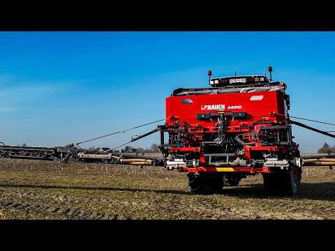 Fertilizer Revolution: 24 Sections & 4% Savings! The new Rauch Aero.