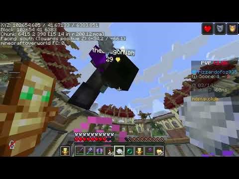 The beginning of my mace pvp training arc