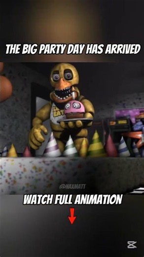 The big party day has arrived #fnaf #fnaf2movie #fivenightsatfreddys