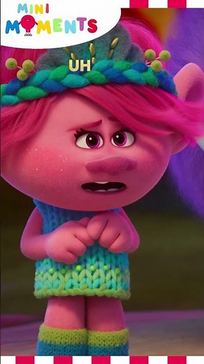 Poppy Has A Sister?! 👭💕 | Trolls Band Together | Mini Moments #trollsbandtogether #shorts