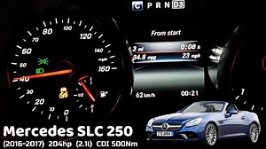 奔驰SLC百公里加速对比
