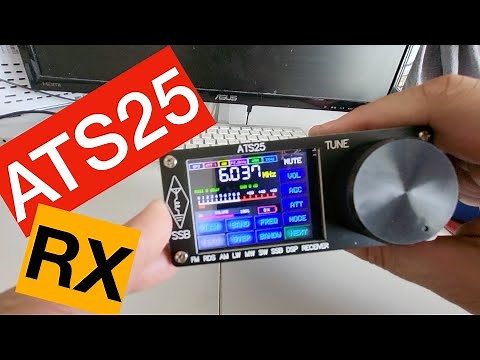 The ATS25 Wide-Band All-Mode receiver.