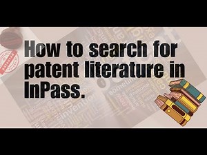 Patent public search in Inpass