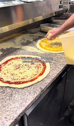 Whatever the problem is, pizza is the solution #hotdough #pizzalover #handmade #pizza #madewithlove