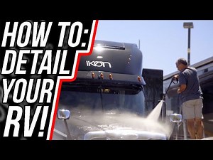 HOW TO: Detail your Renegade or Newmar RV! Detailing Motorhomes!