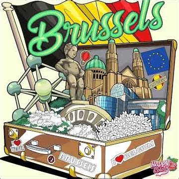 Happy Color - Unpacking Europe: Brussels Belgium (Collection Pics) Located Place Pics
