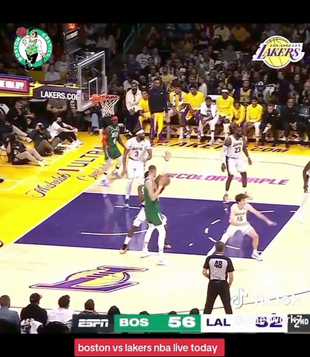 Tatum vs Lebron#nba#boston vs lakers#live today#foryou #fyp | nba live