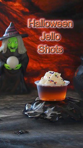 HALLOWEEN JELLO SHOTS These Halloween Jello Shots are a spooky little treat that adults will love. Check out my YouTube channel for this recipe. Link in profile. #cookingwithshirani #jelloshotsfordays #jelloshots #jello #jelloshot #alcholicshots #partyideas #party #funpartyideas #trickortreat #halloween🎃 #halloweenpartyideas #halloween #celebrate #halloweentime #easyrecipe #easyrecipes | Cooking with Shirani