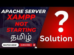 Xampp apache not starting | Php Tutorial | E3schools