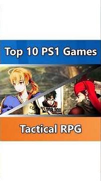 My Top 10 PS1 Tactical RPG Games | #shorts #ps1 #playstation