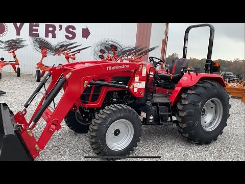 “Unboxing” Mahindra 5145 Utility Tractor, First Look Part 1