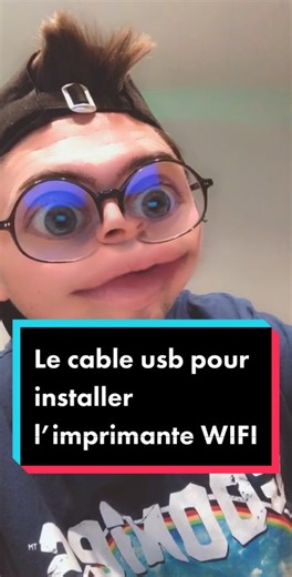 Installer Mon imprimante WIFI avec un câble USB