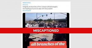 Fact Check: Video shows bikers at gas station in 2015, not Hells Angels riding to Aurora