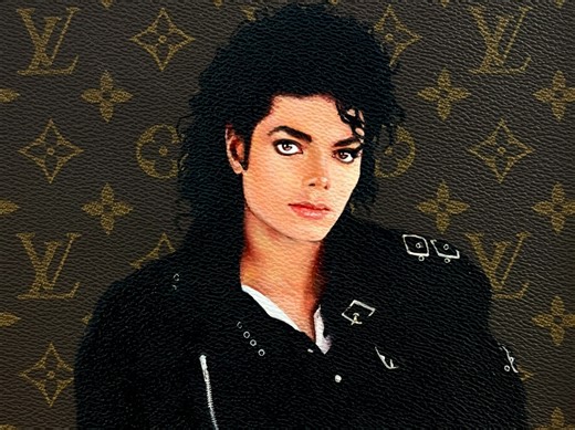 为了画MJ，吹了两件德芙