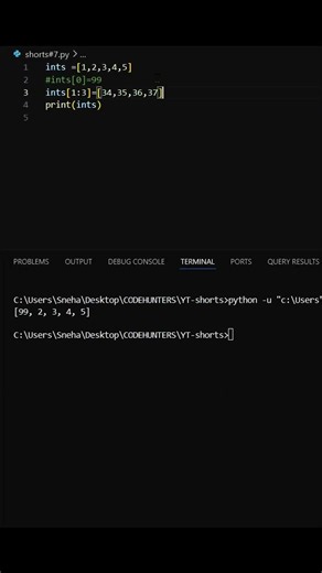 99% of Python Devs Don't Know This List Trick 🤯🐍 | Slice Assignment Explained