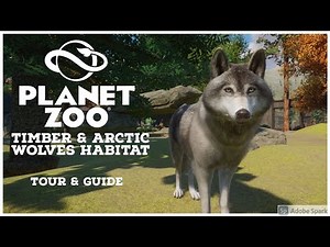 Planet Zoo: Arctic & Timber Wolf Habitat - Tour & Guide