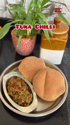 Easy 5 mins Tuna Chilli Recipe for Breakfast #india #recipe #tuna #food #nonveg #shorts