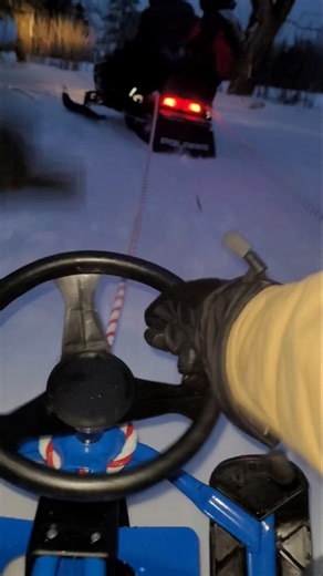 snowmobile ripping #christmas