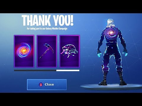 I GOT GALAXY SKIN SET and HOW TO GET IT in Fortnite Battle Royale!
