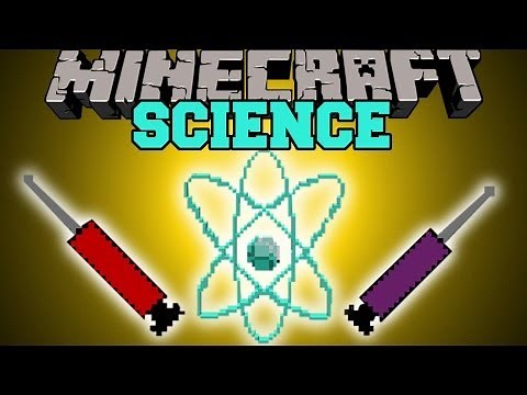 Minecraft: SCIENCE (INJECT YOURSELF WITH DNA!) Mod Showcase