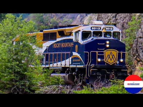 Chasing Rocky Mountaineer train 613 along the old BC Rail Part 1: Cheakamus and Whistler Station