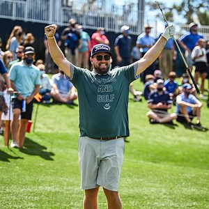 We know today didn't go as planned, but it was one great ride. Go get 'em next year, Aaron. | THE PLAYERS Championship