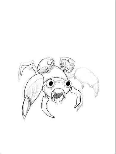How to draw Paras from Pokémon