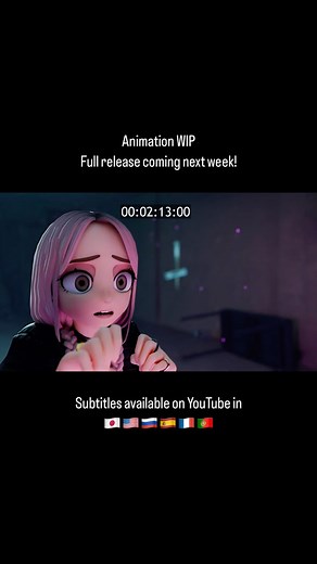 Studio Wrong on Instagram: "Animation WIP! 来週本編公開です！ #blender #blender3d #3danimation #digitalartwork #characterdesign #animation"