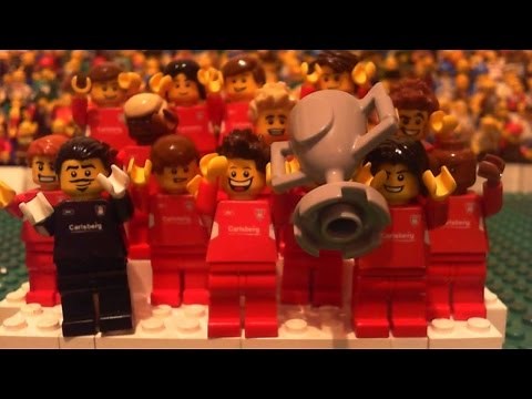 LEGO Liverpool vs AC Milan 2005 Champions League final anniversary