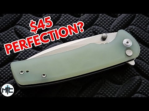 INCREDIBLE VALUE! - Sencut Sachse Button Lock Folding Knife - Overview and Review