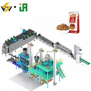 [Hot Item] Dry Dog Food Making Cats Food Extruder Machine Fish Feed Production Pet Food Processing Line