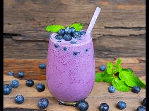 How to make Easy Blueberry Milkshake | Perfect Recipes