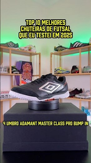 Top 10 melhores chuteiras de futsal de 2025 - Camisas e Chuteiras