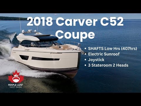 Carver C52 Coupe 2018 - Walkthrough