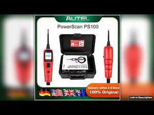 Autel PowerScan PS100 Electrical System Diagnostic Tool Automotive Circuit Tester Power Circuit Pro