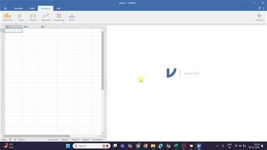 3.16 Linear Regression Practical using Jamovi