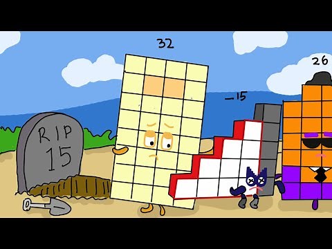 Numberblocks 15 died, 32 and 26 save her | Numberblocks fanmade coloring story